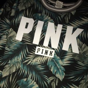 Pink nation sweater pretty leaf camouflage